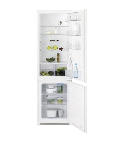 Хладилник Electrolux KNT3LF18S2, с фризер разположен Отдолу, 274 л, Клас F, Височина 177.2 см