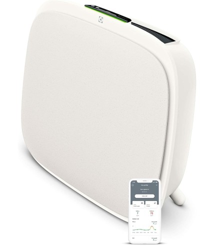 Пречиствател на въздух Electrolux WA51-303WT, покриващ 66 m², дебит 315 m3/h, с WiFi