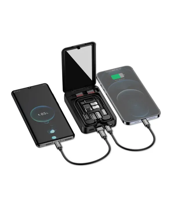 Външна батерия (Power Bank) 10000mAh 22.5W PD+QC 12-в-1 Мултифункционална с бързо зареждане
