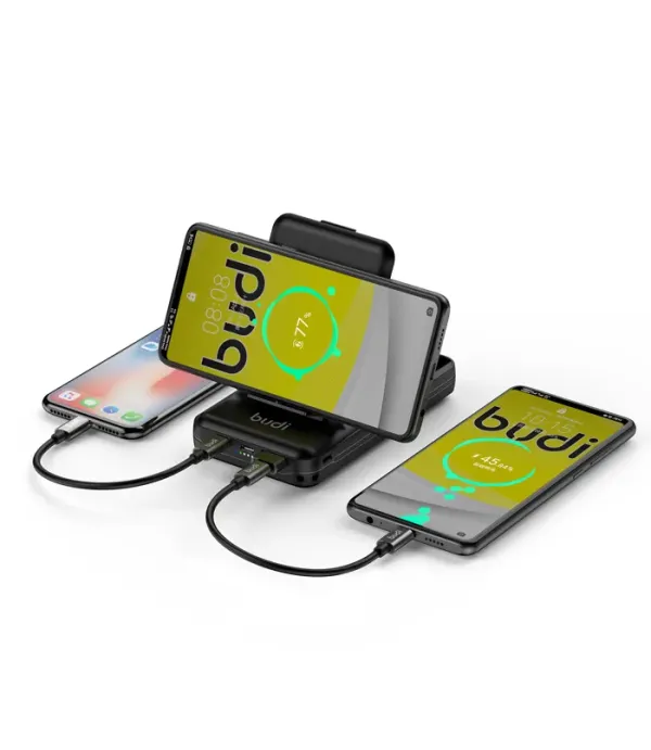 Мултифункционална външна батерия 10000mAh 22.5W PD+QC с безжично зареждане