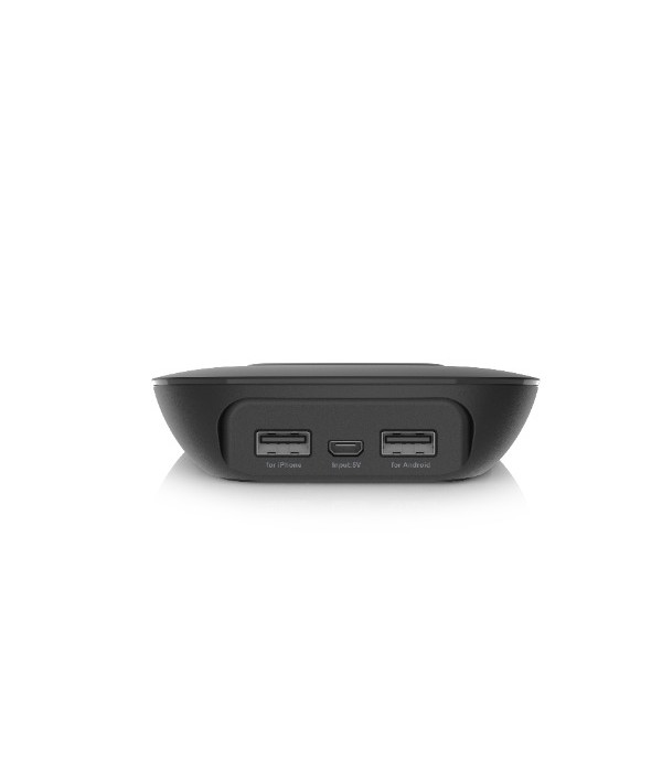 15W Безжична Зарядна Подложка с 2 USB Порта