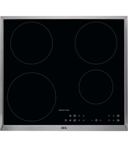 Индукционен плот AEG KFA58SIM, 10 Нива на готвене, 4 Зони за готвене,7350 W