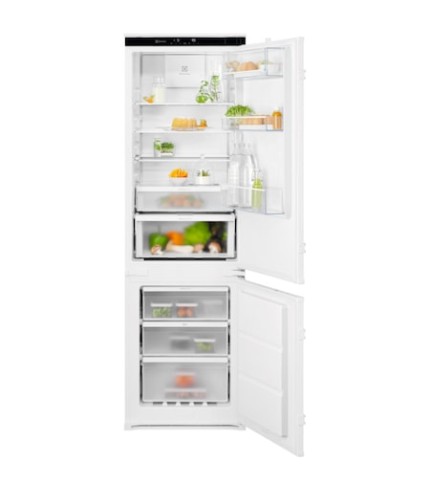 Хладилник Electrolux ENT8TE18S3, с фризер разположен Отдолу, 216 л, Клас E, Височина 177.2 см