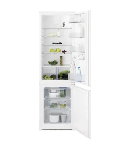 Хладилник Electrolux END5FE18S, с фризер разположен Отдолу, 269 л, Клас E, Височина 177.2 см