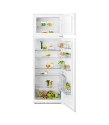 Хладилник Electrolux IK2685TR, с фризер разположен Отгоре, 259 л, Клас E, Височина 157.5 см