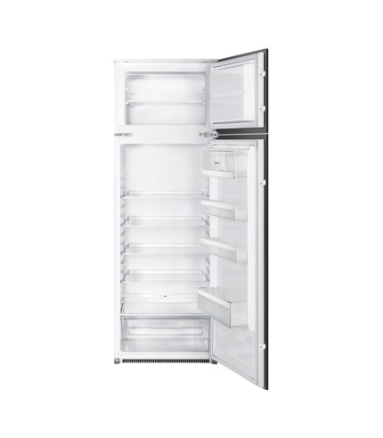 Хладилник Smeg D4152F, с фризер разположен Отгоре, 259 л, Клас E, Височина 158.2 см